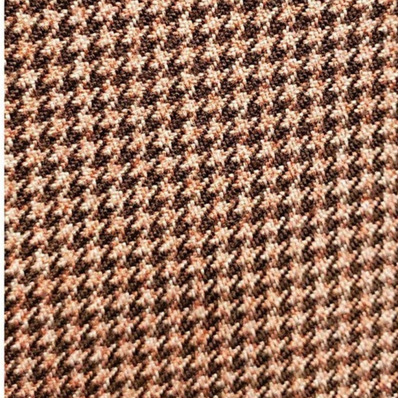 The Limited Women's Brown Pink Houndstooth pattern Wide Leg Trouser Plus 16 - Picture 7 of 7